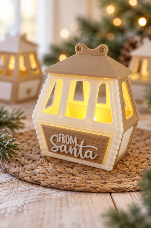 Weihnachtliche Gondeln im 4er-Set – Wintermagie für dein Zuhause