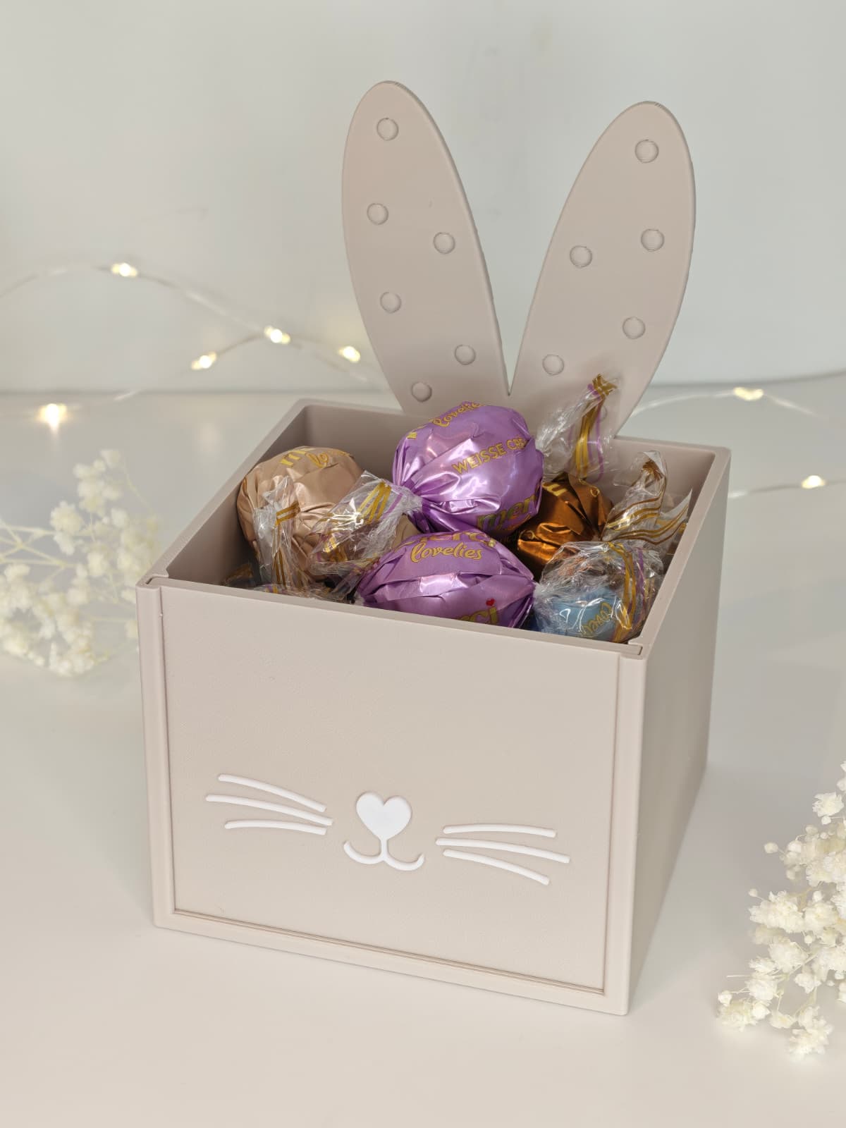 Hasenbox mit Wechsel-Front