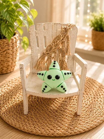Snuggliez Baby Seestern – bewegliche Flexi-Figur für kleine Meeresfans von CozyLabs Design
