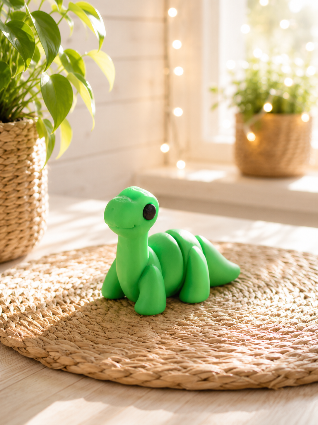 Snuggliez Baby Brontosaurus – bewegliche Flexi-Figur für kleine Dino-Fans von CozyLabs Design