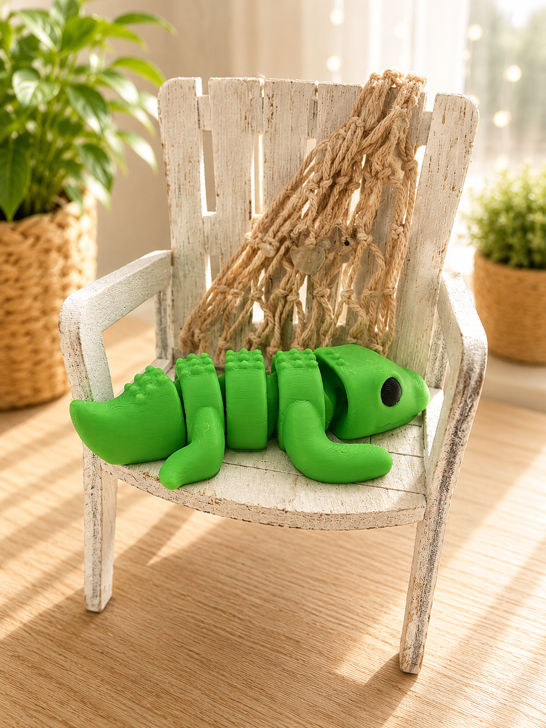 Snuggliez Baby Krokodil – bewegliche Flexi-Figur zum Sammeln, Spielen & Verschenken von CozyLabs Design