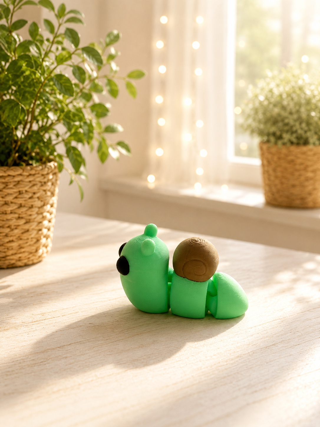 Snuggliez Baby Schnecke – bewegliche Flexi-Figur zum Sammeln, Verschenken & Liebhaben von CozyLabs Design