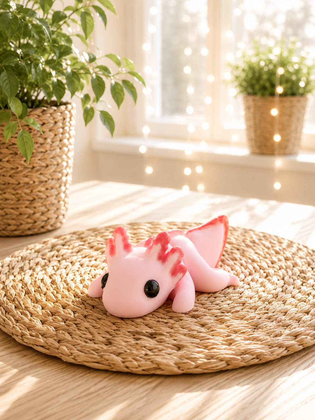 Snuggliez Baby Axolotl – bewegliche Flexi-Figur für kleine Meeresfans von CozyLabs Design