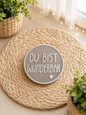 Einschulungs-Magnet mit stärkendem Spruch als Geschenkidee von CozyLabs Design