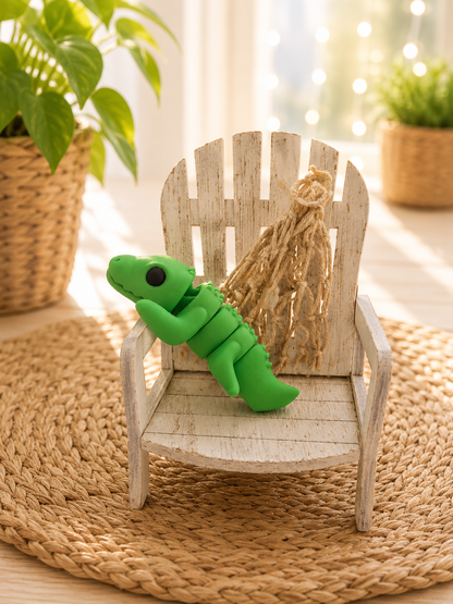 Snuggliez Baby Krokodil – bewegliche Flexi-Figur zum Sammeln, Spielen & Verschenken von CozyLabs Design