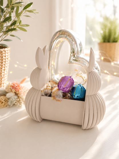 Hasenkörbchen als Oster- und Frühlingskörbchen mit Herz von CozyLabs Design
