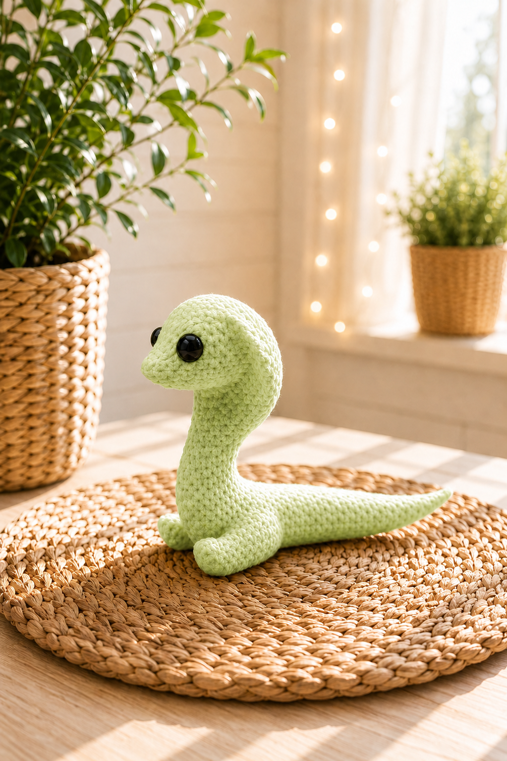 Kobra mit Füßchen in Strickoptik – 3D-gedruckte Deko von CozyLabs Design