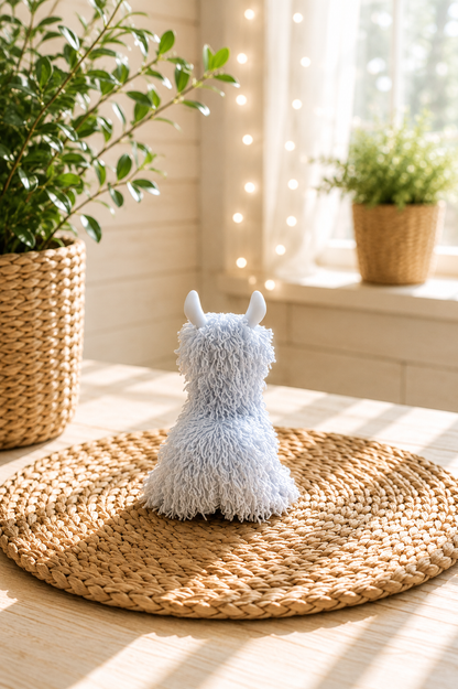Lama-Dekofigur fürs Kinderzimmer von CozyLabs Design