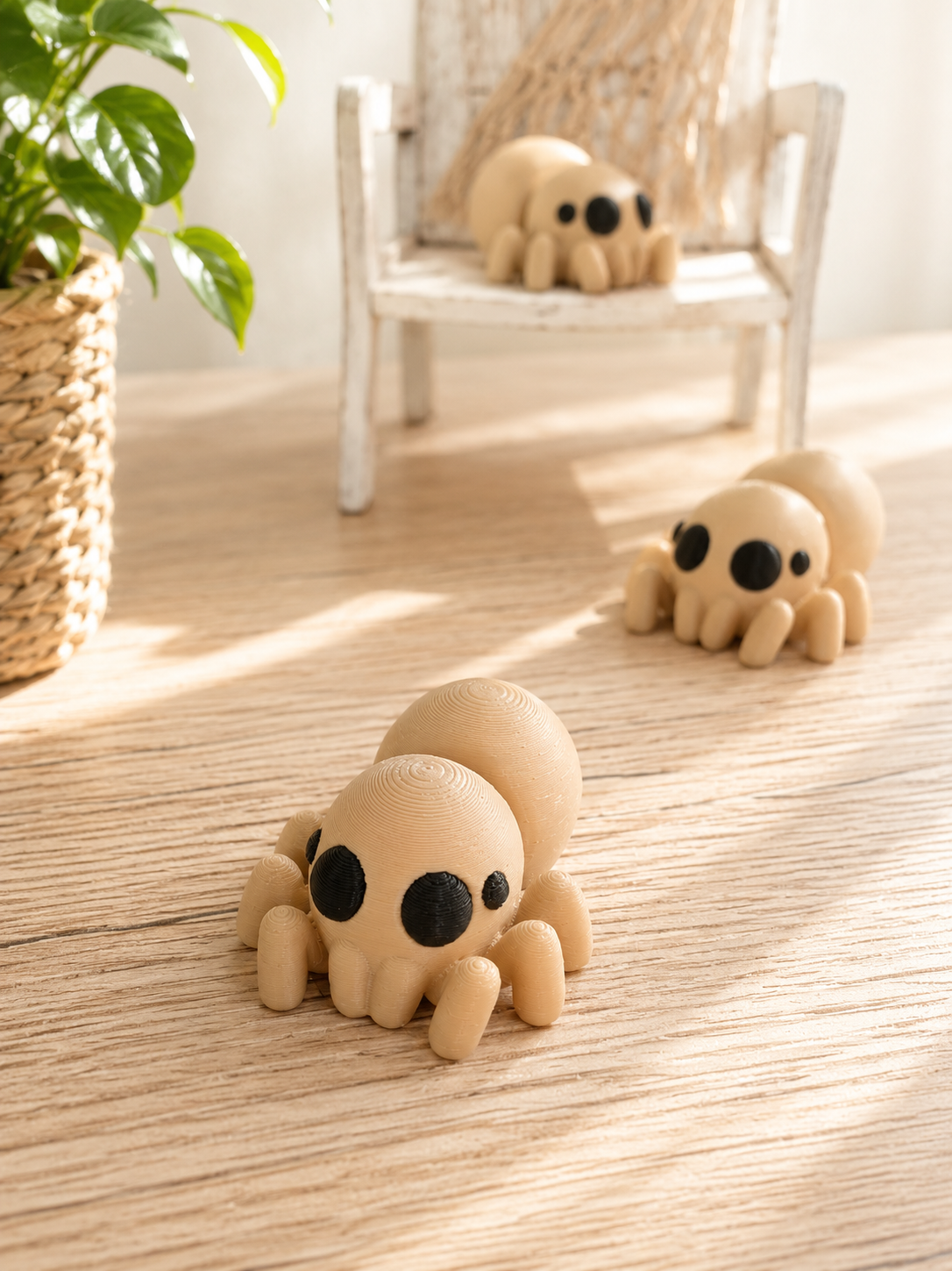 Snuggliez Baby Spinne – bewegliche Flexi-Figur mit extra viel Cozy-Charme von CozyLabs Design