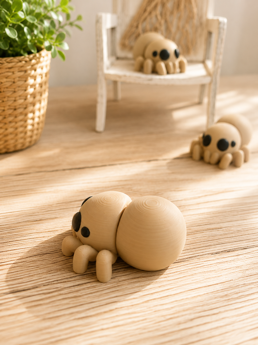 Snuggliez Baby Spinne – bewegliche Flexi-Figur mit extra viel Cozy-Charme von CozyLabs Design