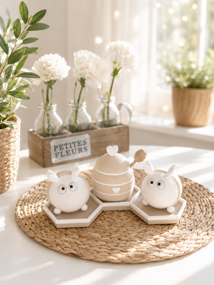 Hummelstreuer „Horstie“ – Salz & Pfeffer Streuer Set von CozyLabs Design