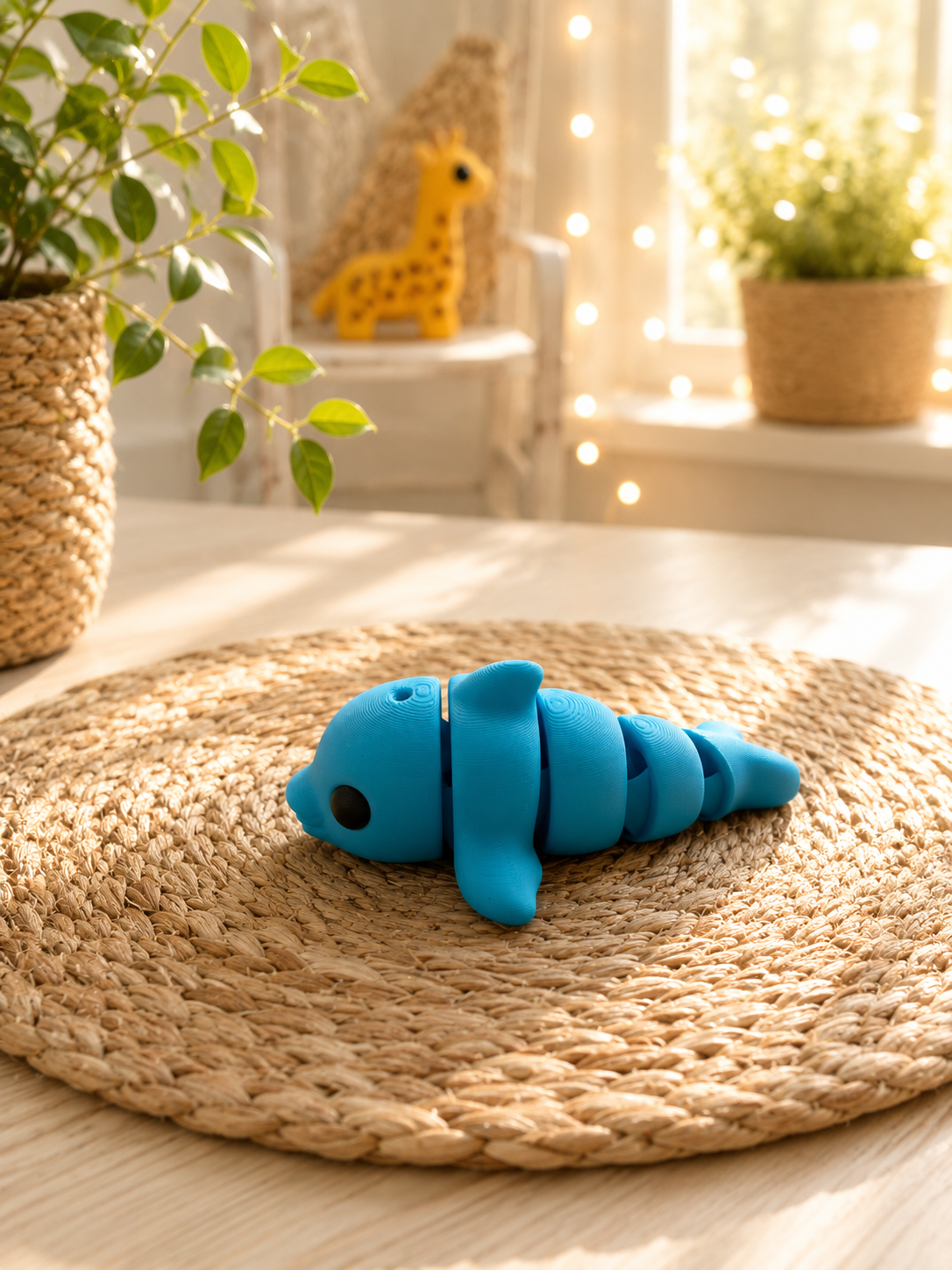 Snuggliez Baby Delfin – bewegliche Flexi-Figur für kleine Meeresfans von CozyLabs Design