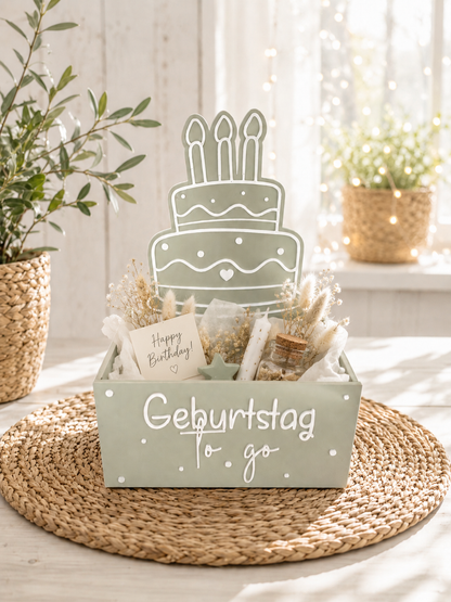 Geschenkbox für kleine Geschenke – wählbar in 3 Motiven