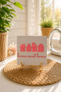 Sprüchekachel „Home sweet Home“ von CozyLabs Design