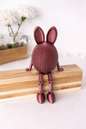 Hasen-Ei Kantenhocker mit beweglichen Beinen als Osterdeko von CozyLabs Design