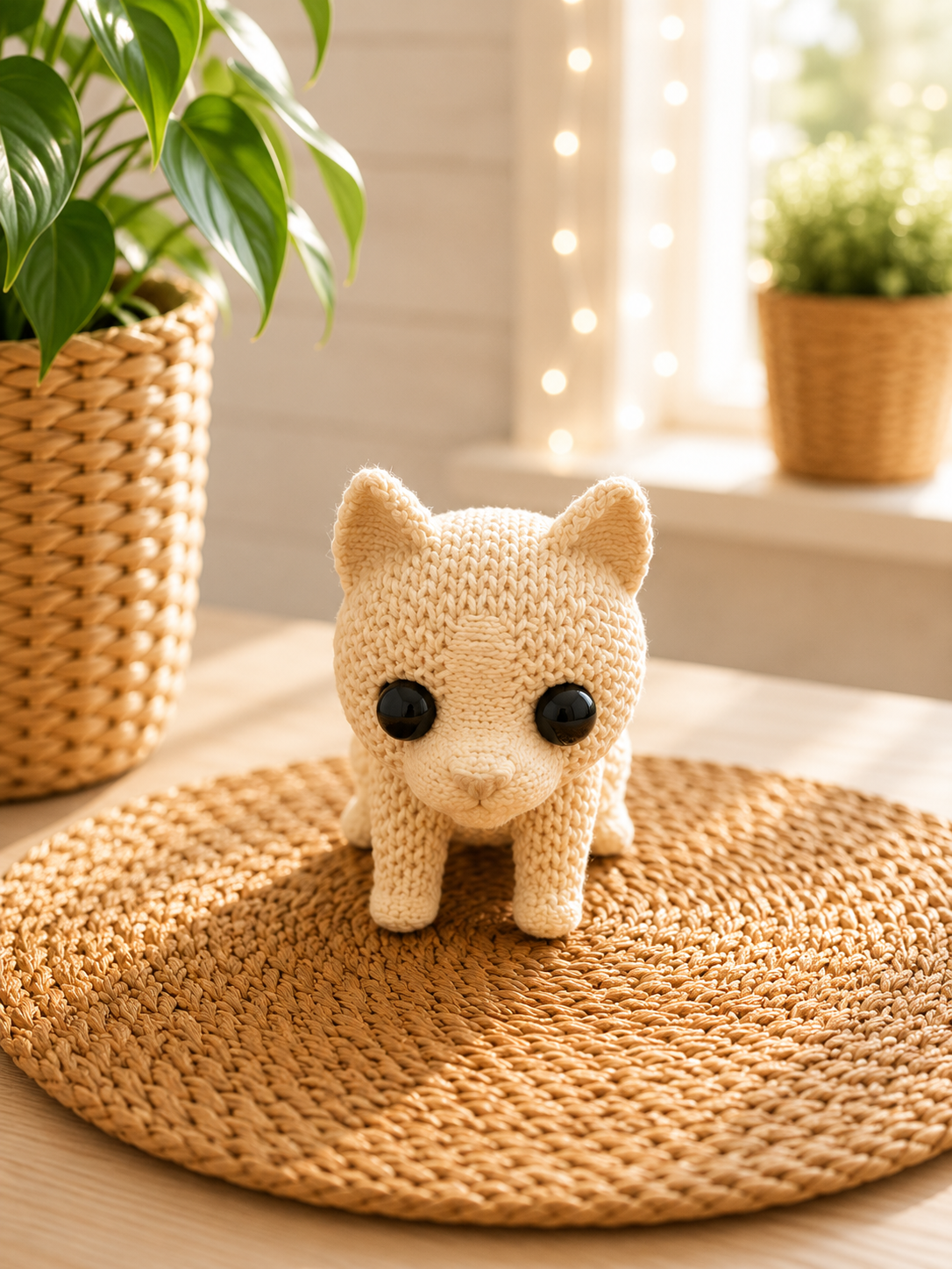 Amstaff in Strickoptik – 3D-gedruckte Deko von CozyLabs Design