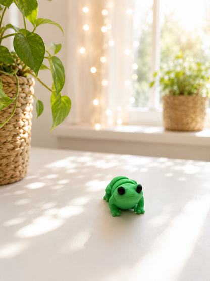 Snuggliez Baby Frosch – bewegliche Flexi-Figur zum Sammeln, Fummeln & Verschenken von CozyLabs Design