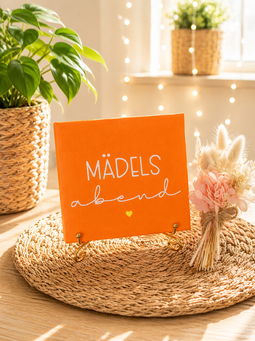 Sprüchekachel „Mädelsabend“ von CozyLabs Design