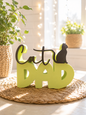 Cat | Dog - Dad | Mom – moderner Schriftzug | freie Farbwahl
