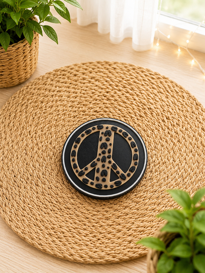 Dekorativer Leo Magnet mit Statement von CozyLabs Design