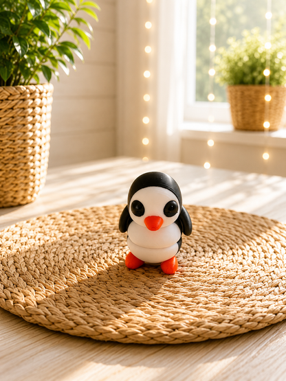 Snuggliez Baby Pinguin – bewegliche Flexi-Figur zum Sammeln, Fummeln & Verschenken von CozyLabs Design