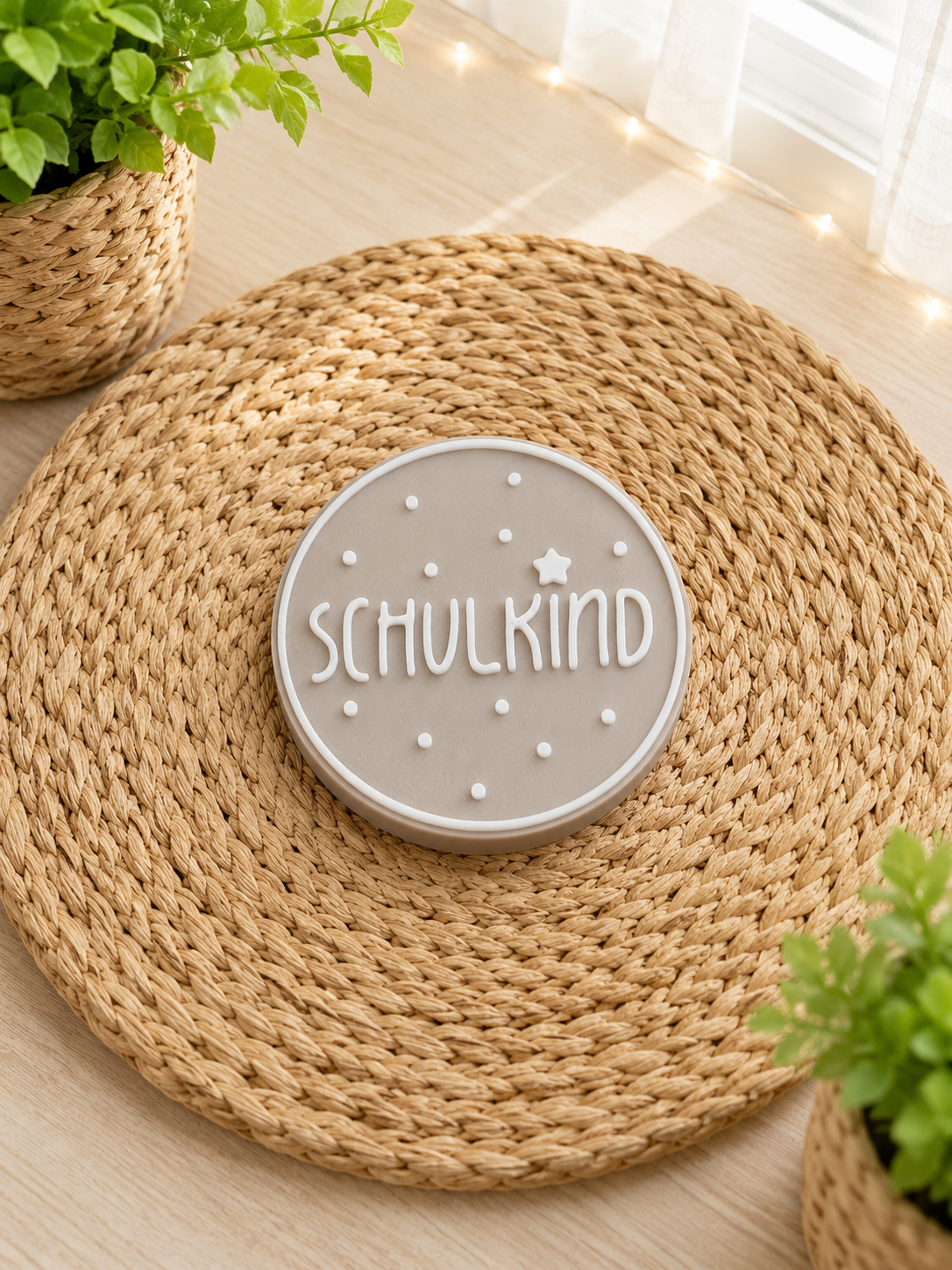 Einschulungs-Magnet mit stärkenden Sprüchen für die Schulzeit von CozyLabs Design