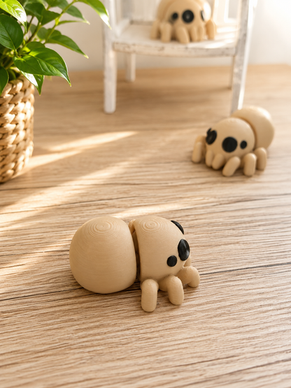 Snuggliez Baby Spinne – bewegliche Flexi-Figur mit extra viel Cozy-Charme von CozyLabs Design