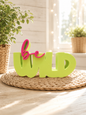 be wild – moderner Schriftzug | freie Farbwahl