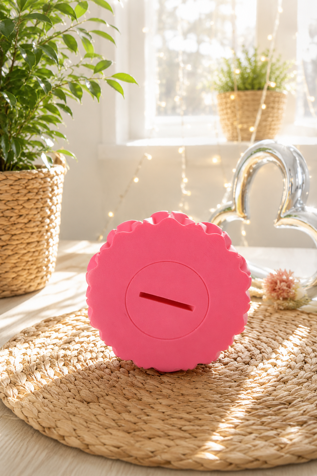 Spardose Fee Finchen als Sparfee mit Flügeln von CozyLabs Design