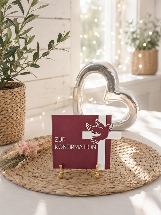 Sprüchekachel „Zur Konfirmation“ von CozyLabs Design