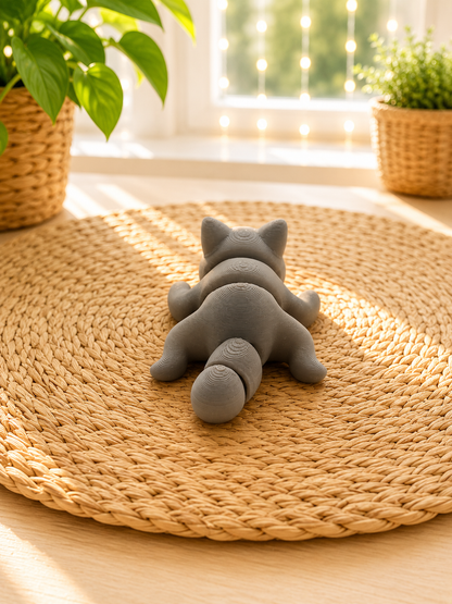 Snuggliez Baby Katze – bewegliche Flexi-Figur für Katzenfans von CozyLabs Design
