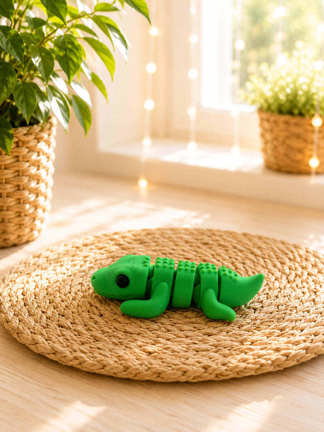 Snuggliez Baby Krokodil – bewegliche Flexi-Figur zum Sammeln, Spielen & Verschenken von CozyLabs Design