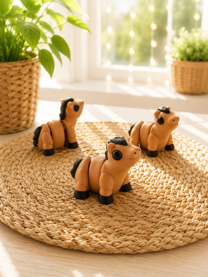 Snuggliez 10er-Tüte – Galerieansicht 62 der beweglichen Flexi-Figuren von CozyLabs Design