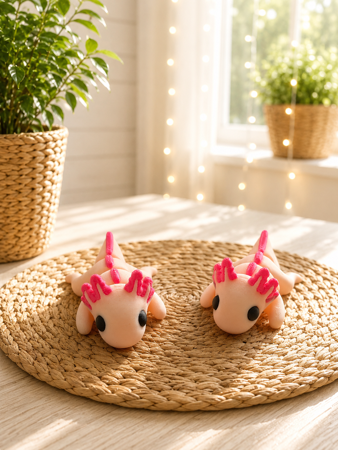 Snuggliez Baby Axolotl – bewegliche Flexi-Figur für kleine Meeresfans von CozyLabs Design