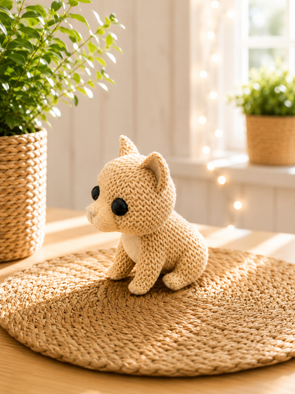 Amstaff in Strickoptik als Geschenk für Hundefreunde von CozyLabs Design