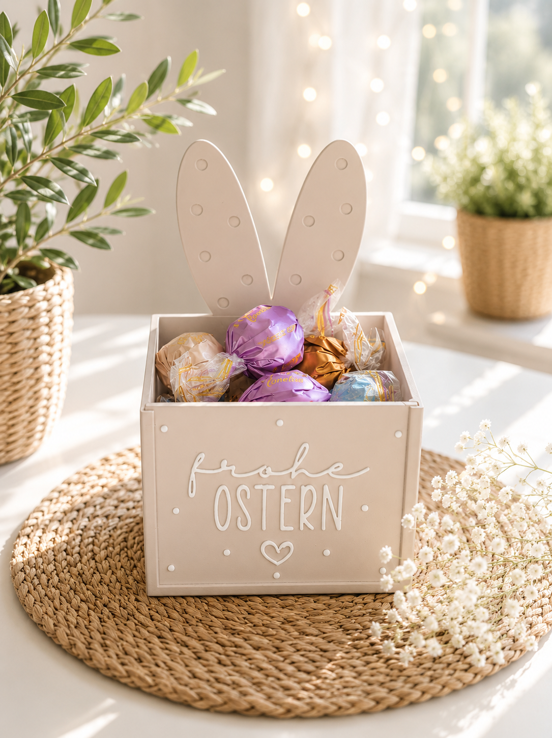 Hasenbox mit wechselbarer Front von CozyLabs Design