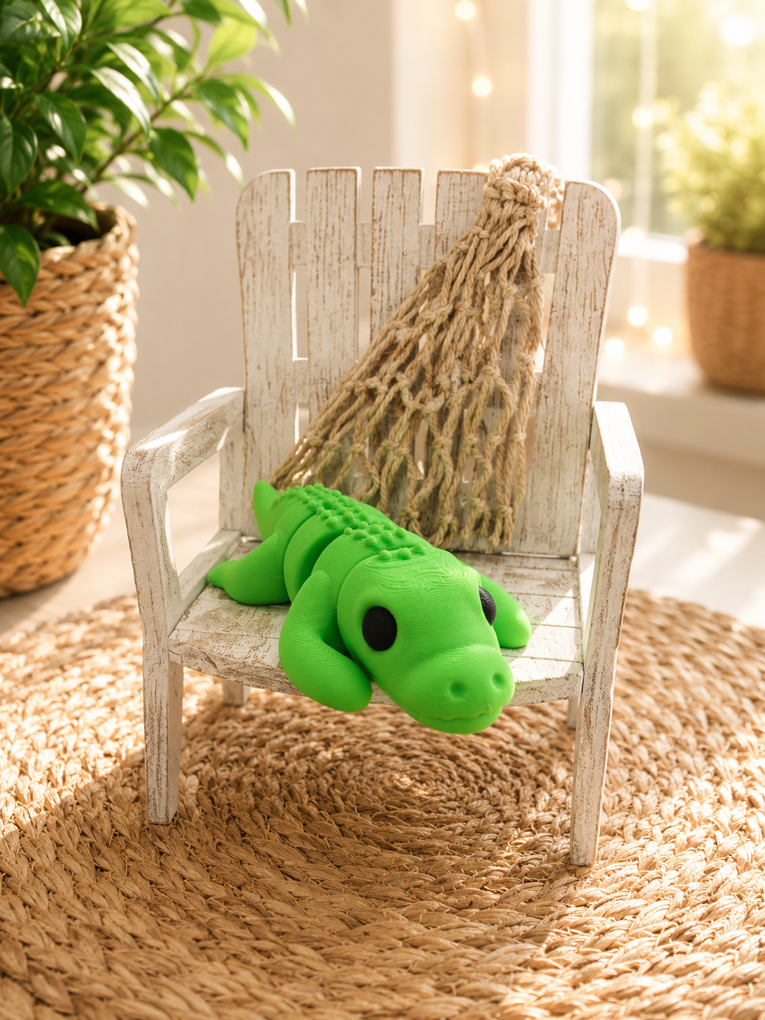 Snuggliez Baby Krokodil – bewegliche Flexi-Figur zum Sammeln, Spielen & Verschenken von CozyLabs Design