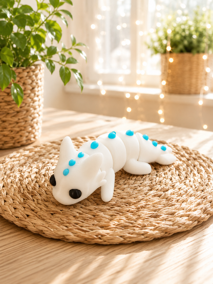 Snuggliez Baby Drache – bewegliche Flexi-Figur mit magischem Charme von CozyLabs Design