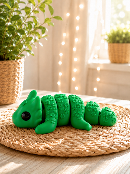 Snuggliez Baby Glücksdrache – bewegliche Flexi-Figur zum Sammeln, Fummeln & Liebhaben von CozyLabs Design
