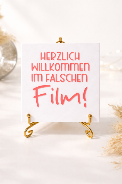Statement2Go - Inlet "Herzlich willkommen im falschen Film"