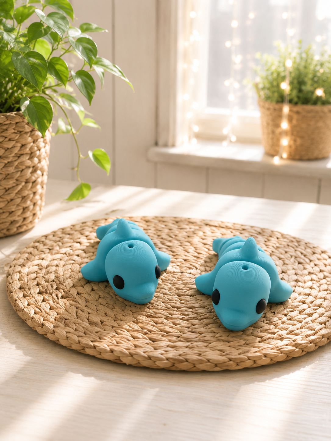 Snuggliez Baby Delfin – bewegliche Flexi-Figur für kleine Meeresfans von CozyLabs Design