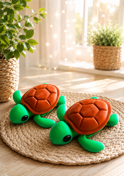 Snuggliez Baby Schildkröte – bewegliche Flexi-Figur zum Sammeln, Fummeln & Verschenken von CozyLabs Design