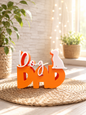 Cat | Dog - Dad | Mom – moderner Schriftzug | freie Farbwahl