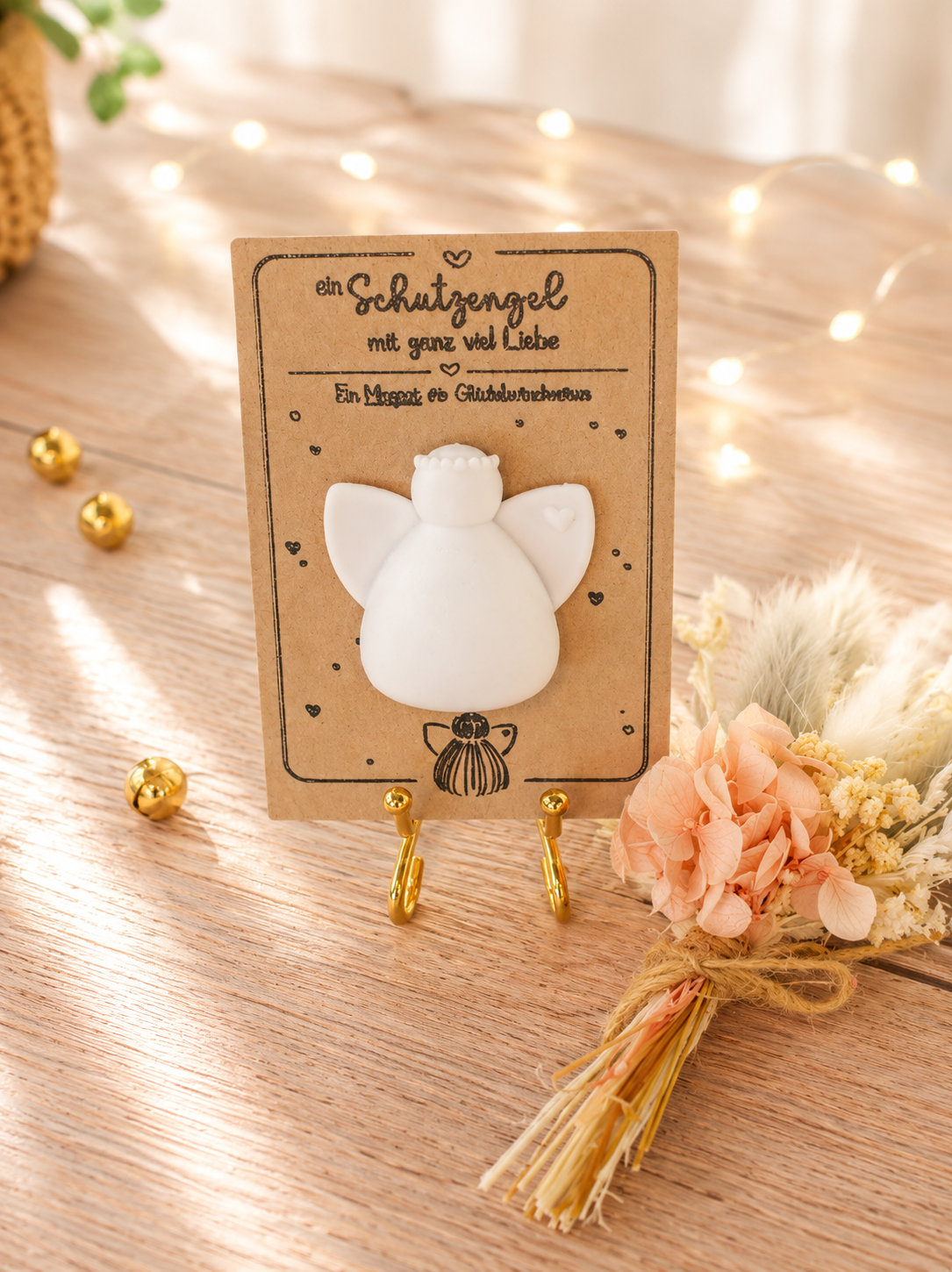 Paulinchen Schutzengel-Magnet als liebevolle Geschenkidee von CozyLabs Design