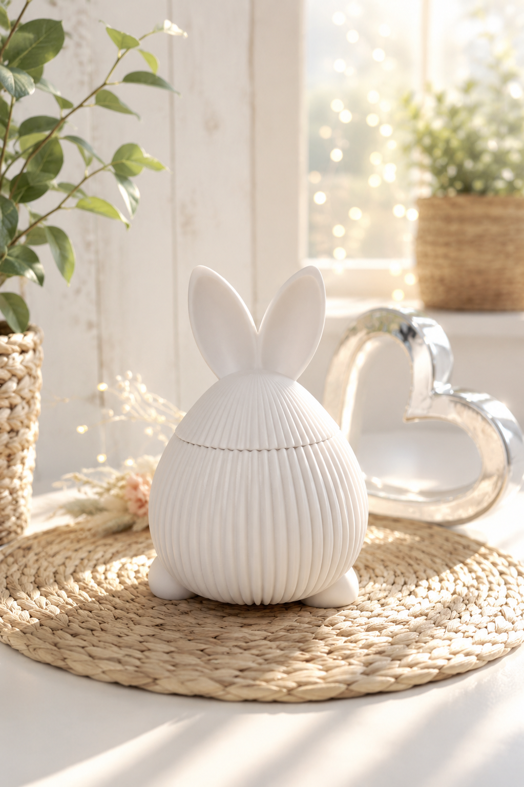 Hasendose „Lotti“ als Aufbewahrungsdose in Hasenform von CozyLabs Design