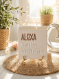 Sprüchekachel „Alexa, mach das Essen fertig“ von CozyLabs Design