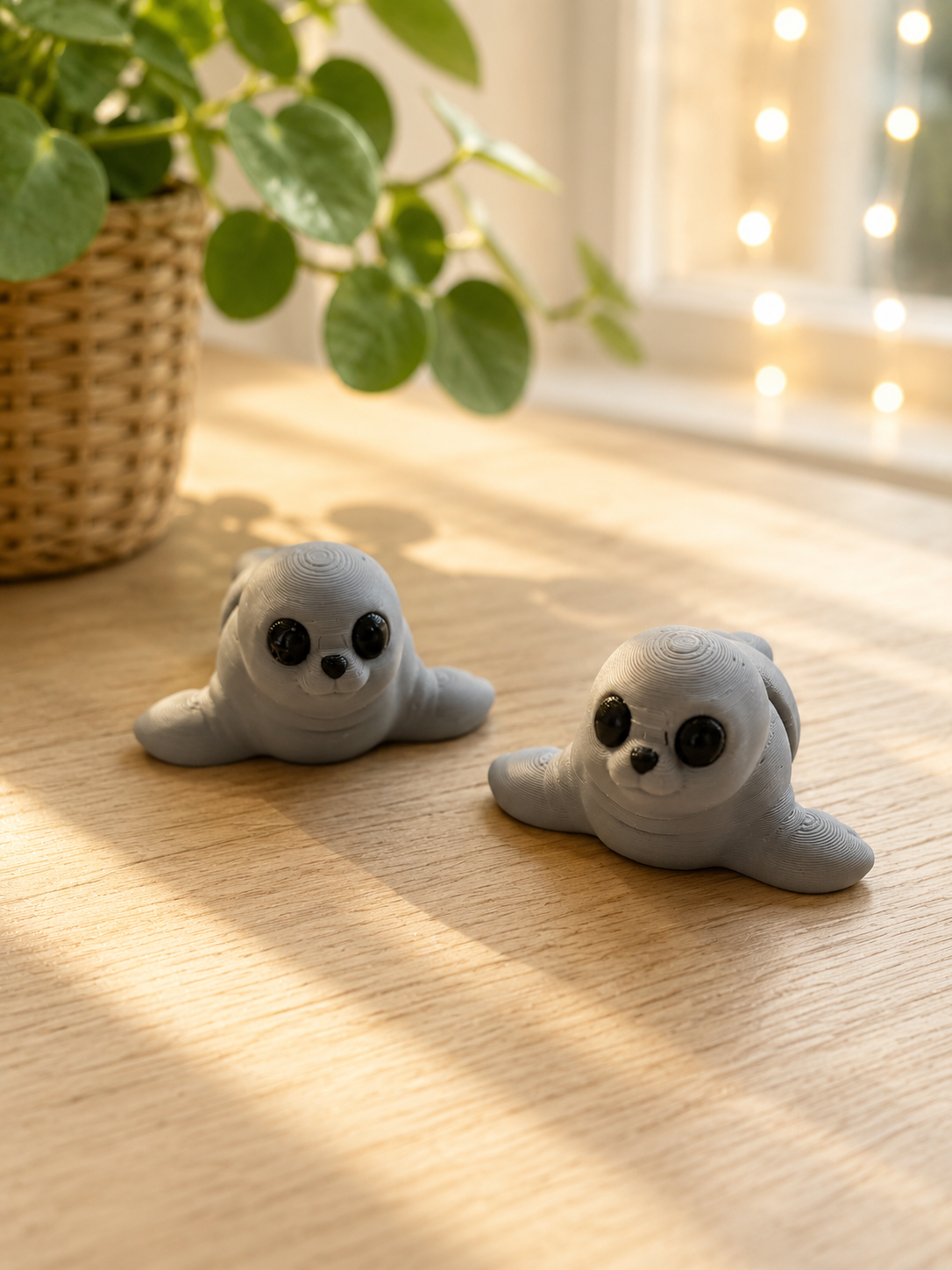 Snuggliez Baby Seerobbe – bewegliche Flexi-Figur für kleine Meeresfans von CozyLabs Design