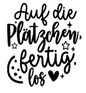 Plätzchenglas mit Spruch – kleines Glas für Kekse, Naschis & Weihnachtszauber