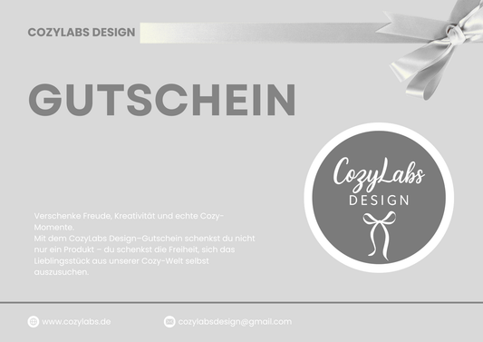 CozyLabs Magic Moments – Geschenk-Gutschein ✨