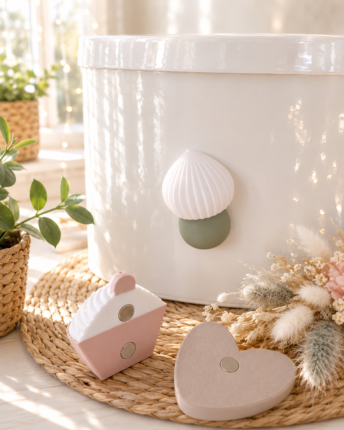 Süße Glücks-Magnete als Geschenkidee von CozyLabs Design